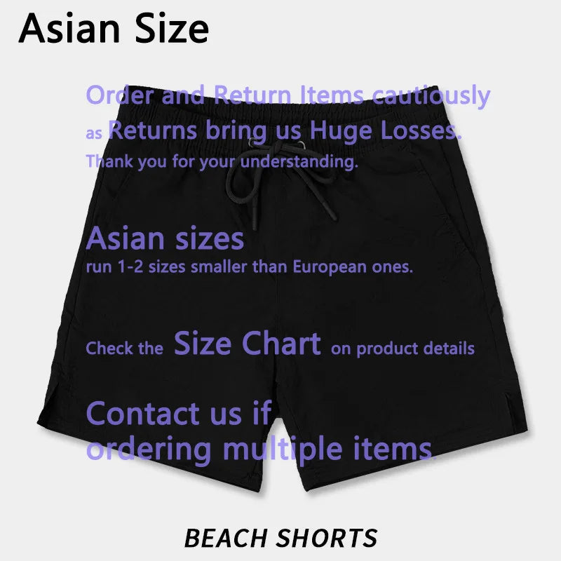 2026 Square Compass Rose Patch Italian Luxury Brand Style 3 Labels Shorts Men's Elastic Waist Drawstring 4 Inch Beach Shorts