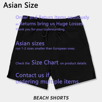 2026 Square Compass Rose Patch Italian Luxury Brand Style 3 Labels Shorts Men's Elastic Waist Drawstring 4 Inch Beach Shorts