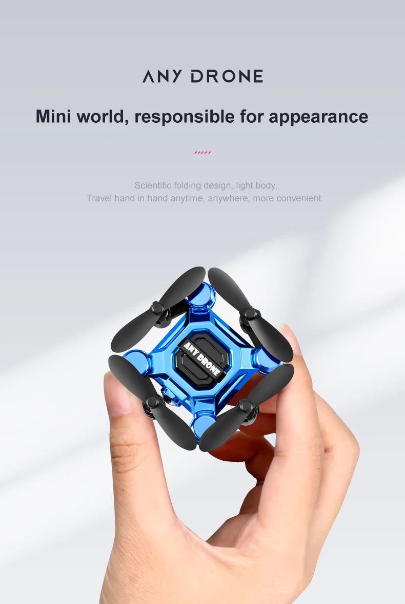 New K04 Mini Drone with Camera RC Quadcopter Altitude Hold Small Durable UAV Toy for Beginners Portable Remote Control Aircraft