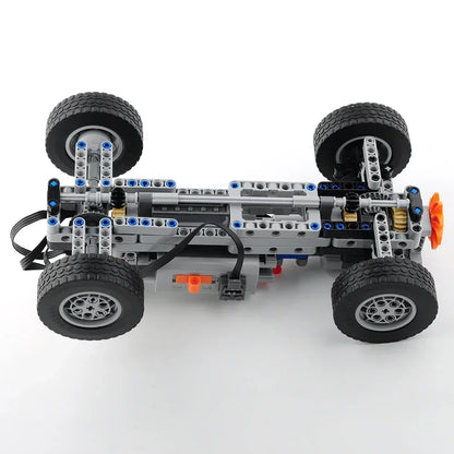 Four-wheel Drive Vehicle Chassis Technology Building Blocks Boys Compatible RC Motor Assembly Car Puzzle MOC Bricks Toys Gifts