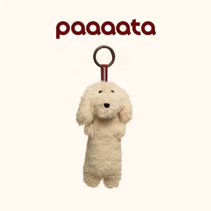 Paaaata Original Dachshund Plush Keychain Wire Haired Long Haired Stuffed Dog Bag Charm Keyring Gift For Pet Lovers And Friends