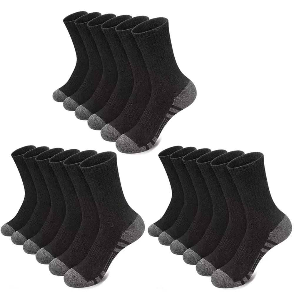 Men's 10/30 Pairs Running Socks Set Soft Comfortable Summer Sweat Wicking Breathable Sports Socks for Basketball And Active Life
