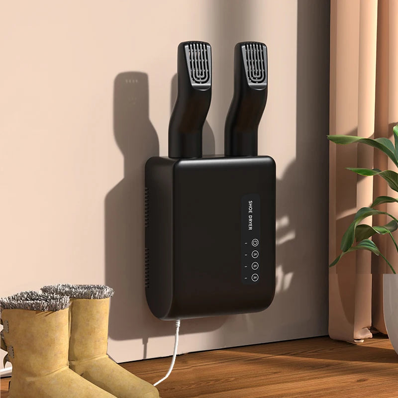 Electric Boots Shoes Dryer Deodorizer with Heat Dehumidifier Device Foot Warmer Heater for Home Adjustable Portable Shoes Dryer