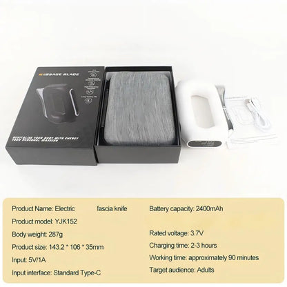 2026 New Electric Fascia Knife Vibration Body Massager Muscle Relaxation Device Body Lifting Hyperblade Massage Blade Tool