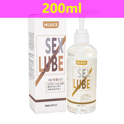 Sex Lube Anal Lubricant Water-based Semen Hot Ice Lubricants Women Lubrication Session Vagina Adult Gay Intimate Gel Toy SexShop