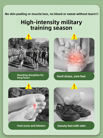 Anti-Fatigue Sports Shoe Inserts Men's Thickened Military Training Women's Comfortable Shock Absorption Odor Control Insoles