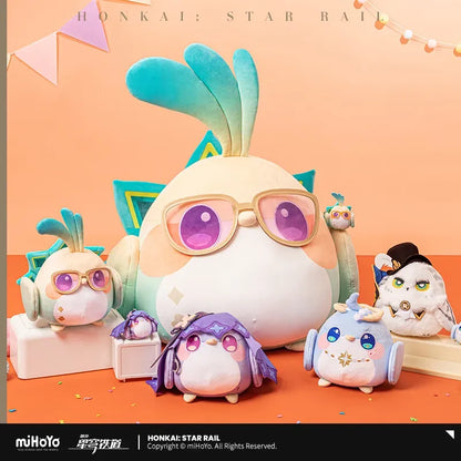 Sunsyea Honkai Star Rail Official Merch miHoYo Original Authentic JMDHKS Series Plush Doll Keychain Aventurine Borin