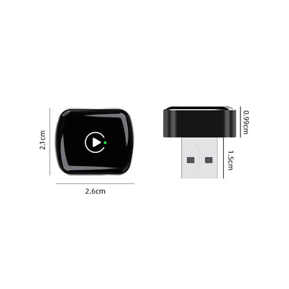 KEBIDUMEI Wired to Wireless Carplay Mini Car AI Box Adapter 5.0GHz WiFi Android Auto Bluetooth 5.2 Smart Dongle Car Accessories