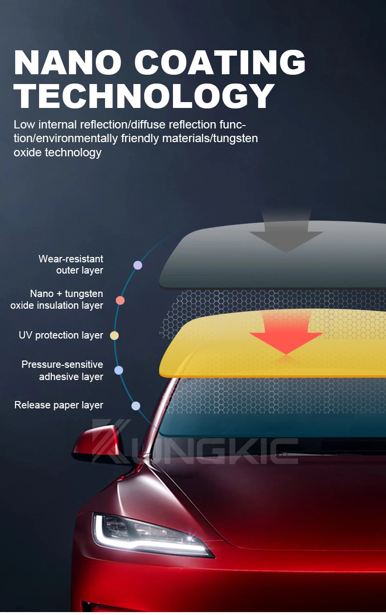 Pre-Cut Car Window Privacy Tint Film For Tesla Model 3 2020-2023 Auto solar UV Protector films for Tesla Model 3 Highland 2024