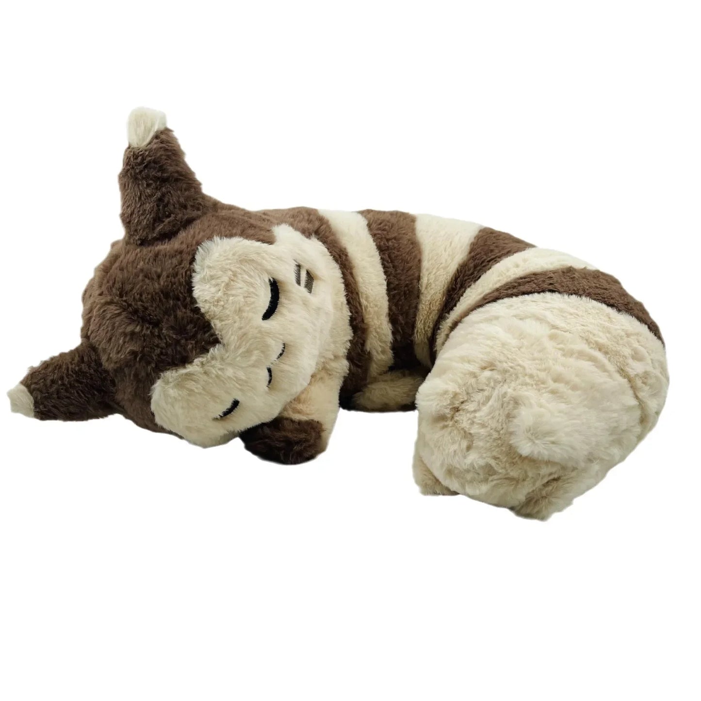 45cm Pokemon Furret Plush Toys Kawaii Sleep Furret Plush Doll Soft Stuffed Cartoon Cute Elf Neck Pillow Birthday Gift For Girls