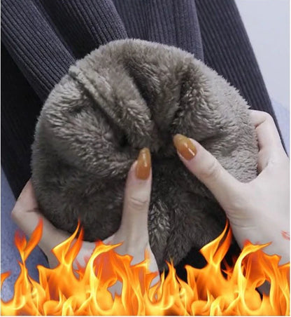 Winter Thickened and Padded Corduroy Pants Women 2023 New Women's Loose Bunched Feet Harlan Pants Women