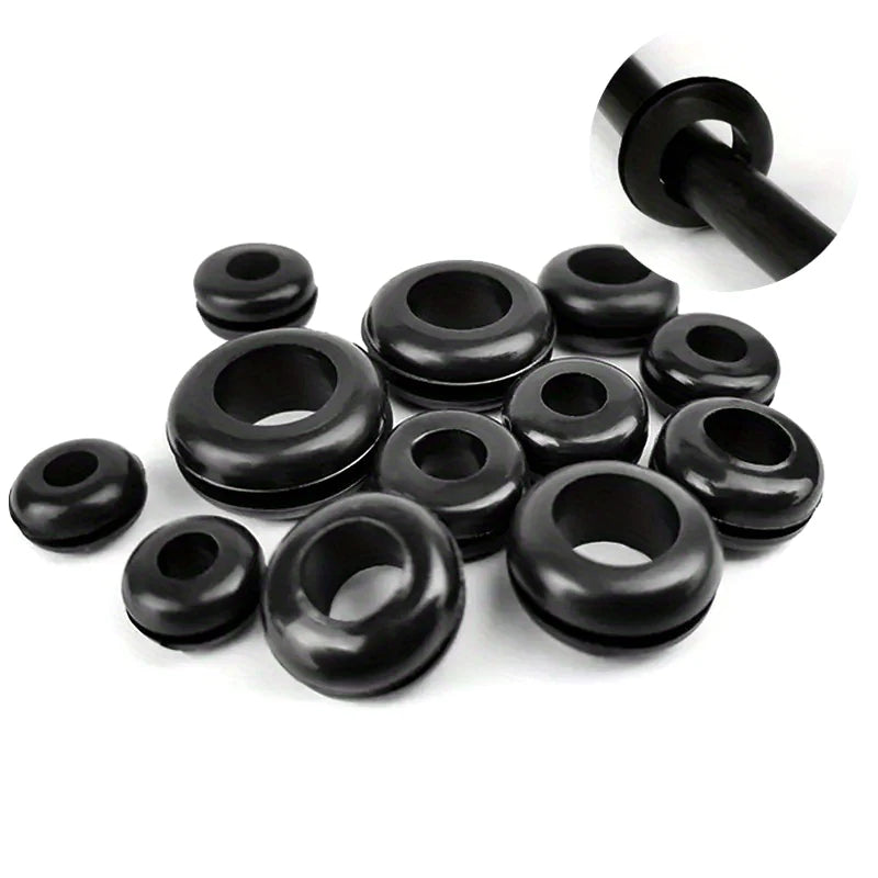 20/40/60pcs Black O Ring Rubber Washer Seals Gasket Grommet Assortment Kit Electrical Gasket O-Ring Seals Tools Set 8 10 12 14mm