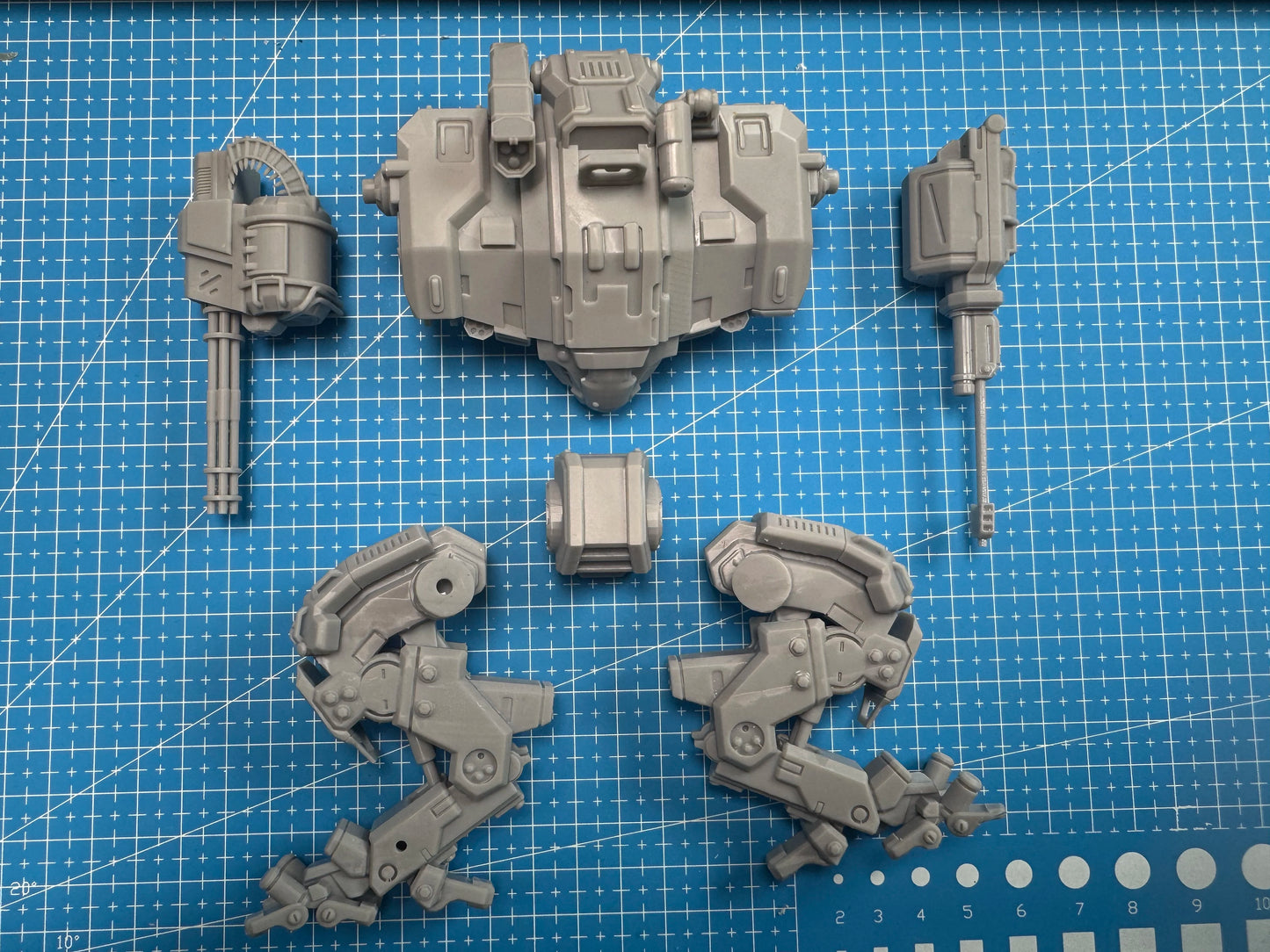 120mm Cast Resin Model Assembly Kit, GK, Resin Combat Gravity Mech, Unpainted Needs To Be Assembled.