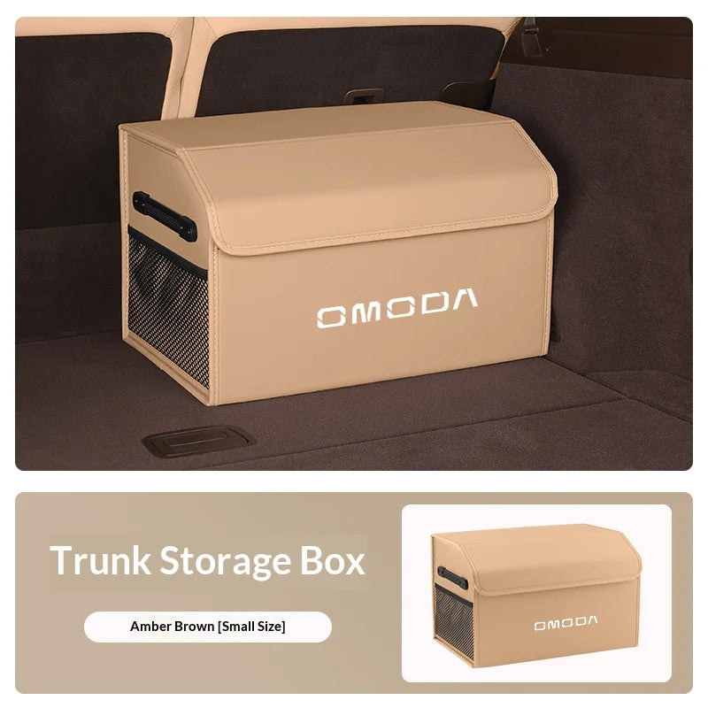 Suitable for Omoda s5 fx 9 EV PHEV C5 E5 C9 7 8plus car trunk storage box folding storage box large capacity storage box