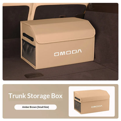 Suitable for Omoda s5 fx 9 EV PHEV C5 E5 C9 7 8plus car trunk storage box folding storage box large capacity storage box