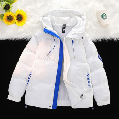 Luxury Male Long Men Waterproof Men's Coat Big Size Clothes Winter Man Padded Coats Mens Clothing Parkas Cold New Jackets