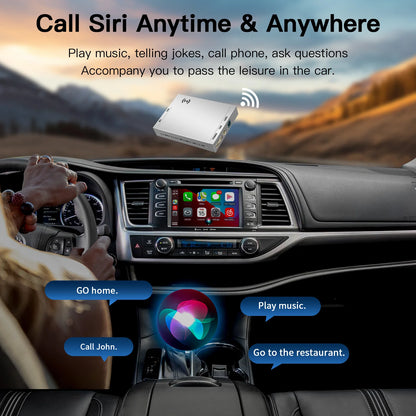 Wireless Carplay Android Auto module For TOYOTA CH-R Corolla Camry Auris prius RAV4 Avensis Highlander car play box Car decoder