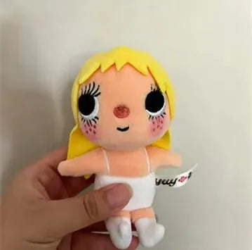 New YUY Little Jade Plush Keychain Carabiner Bag Charm Kawaii Anime Doll Art Figure Collection Gift for Boys Girls Fans