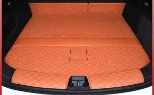 Car Boot Mat Rear Trunk Liner Cargo Leather FloorCarpet Tray Protector AccessoriesMats For BYD Sealion 7 SeaLion 07 EV 2025 2024