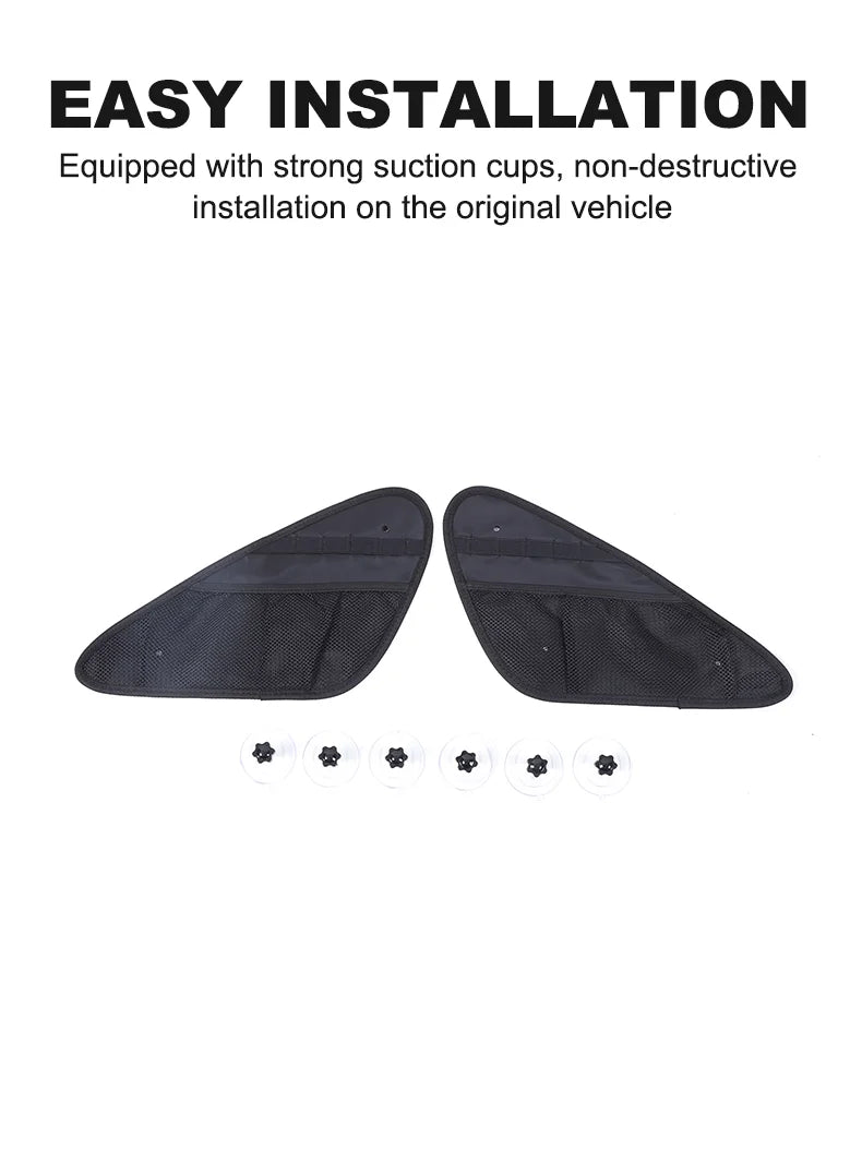 Trunk Box Oxford Cloth Car Organizers Rear Left Right Window Storage Bag Stowing Tidying Car Supplies For Kia Sorento 2015-2022