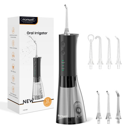 Electric Water Flosser Rechargeable Water Flossers for Teeth Clean Waterproof Flosser Portable Oral Irrigator 300ML Home Travel