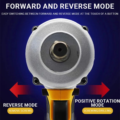 DEWALT DCF900 Brushless Cordless Impact Wrench – 1/2" Compact High Torque 3-Speed Adjustment, Pneumatic Barrel for Tire Removal