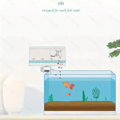 1PC WIFI/Button Version automatic fish feeder, fish tank accessories intelligent turtle feeder for feeding fish (No 5V 1A Plug)