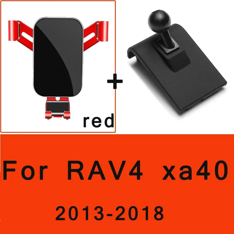 Adjustable Car Phone Mount Holder For Toyota CHR RAV4 XA40 XA50 2014 2015 2016 2017 2018 2019 2020 2021 Car Interior Accessories