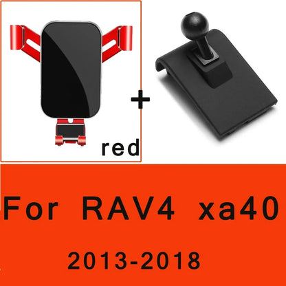 Adjustable Car Phone Mount Holder For Toyota CHR RAV4 XA40 XA50 2014 2015 2016 2017 2018 2019 2020 2021 Car Interior Accessories