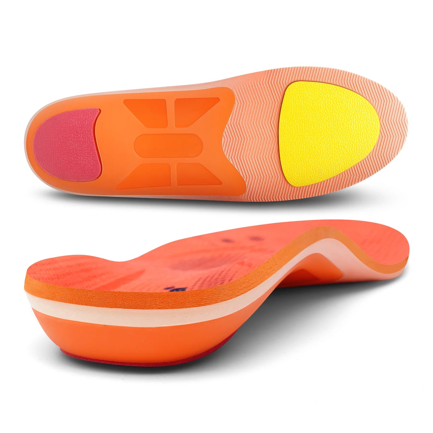 Orthopedic Insole Plantar Fasciitis Relief Flat Foot High Arch Support Men Women Work Orthotic Insert Sport Shoe Sneaker Insole