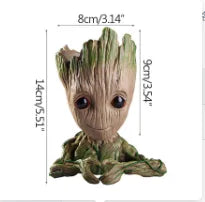 Home Decoration Groot Planter Flower Pots For Indoor Flowers Pot Tree Man Ornaments Anime Figure Statue Art Crafts Kid Men Gifts