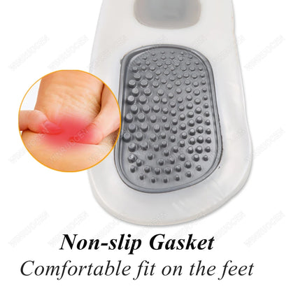 Half arch support orthopedic Insole Flat Foot correct 3/4 length orthotic Insoles insert shoe pad men women massage foot care