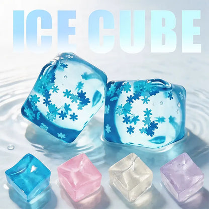 6/8/10/12 PCS Ice Cube Squishy Sensory Toys Stress Square Soft Touch Squeeze Office Stress Relief Toys for Adults Favors Gifts
