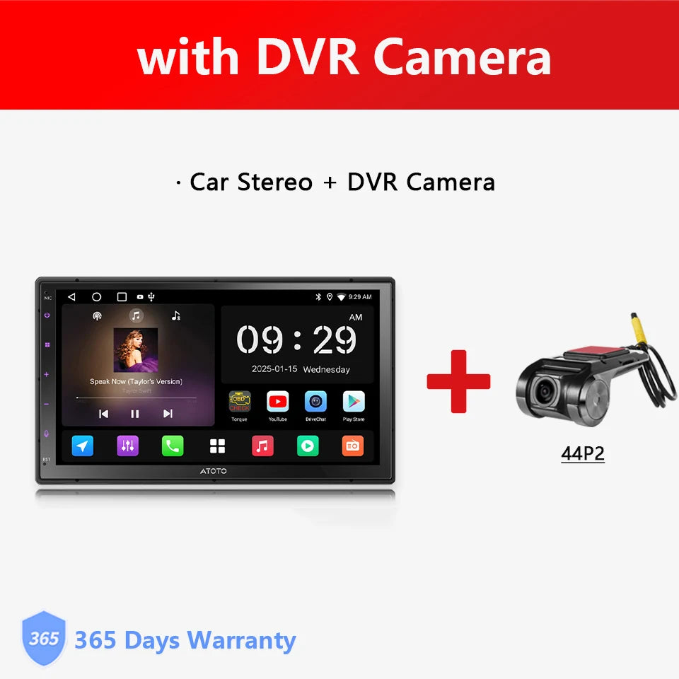 7 inch 2Din Android Car Multimedia Player Carplay Screen Android Auto Bluetooth Radio Double 2 Din Car Stereo A5 A5L Atotozone