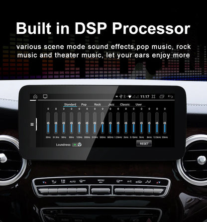 STWEINew Car Multimedia Wireless Android AUTO CarPlay 10.25 12.3inch Screen For Mercedes Benz V Class W447 V250 V260 V350 Screen