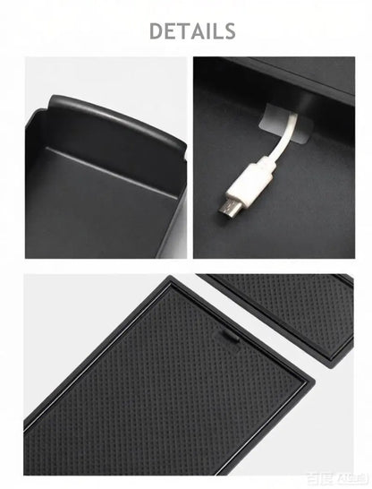 Armrest Storage Box Organizer For GAC AION V 2025 2026 Car Organizer Interior Accessories