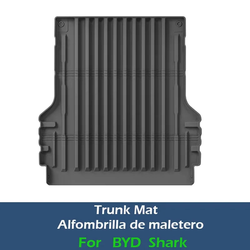 Car Floor Mats For BYD Shark 6 2024-2026 Trunk Mat Waterproof Non-slip Cargo Liners Foot Pads Car Carpets Anti slip mats LHD&RHD