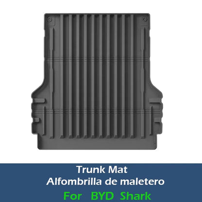 Car Floor Mats For BYD Shark 6 2024-2026 Trunk Mat Waterproof Non-slip Cargo Liners Foot Pads Car Carpets Anti slip mats LHD&RHD