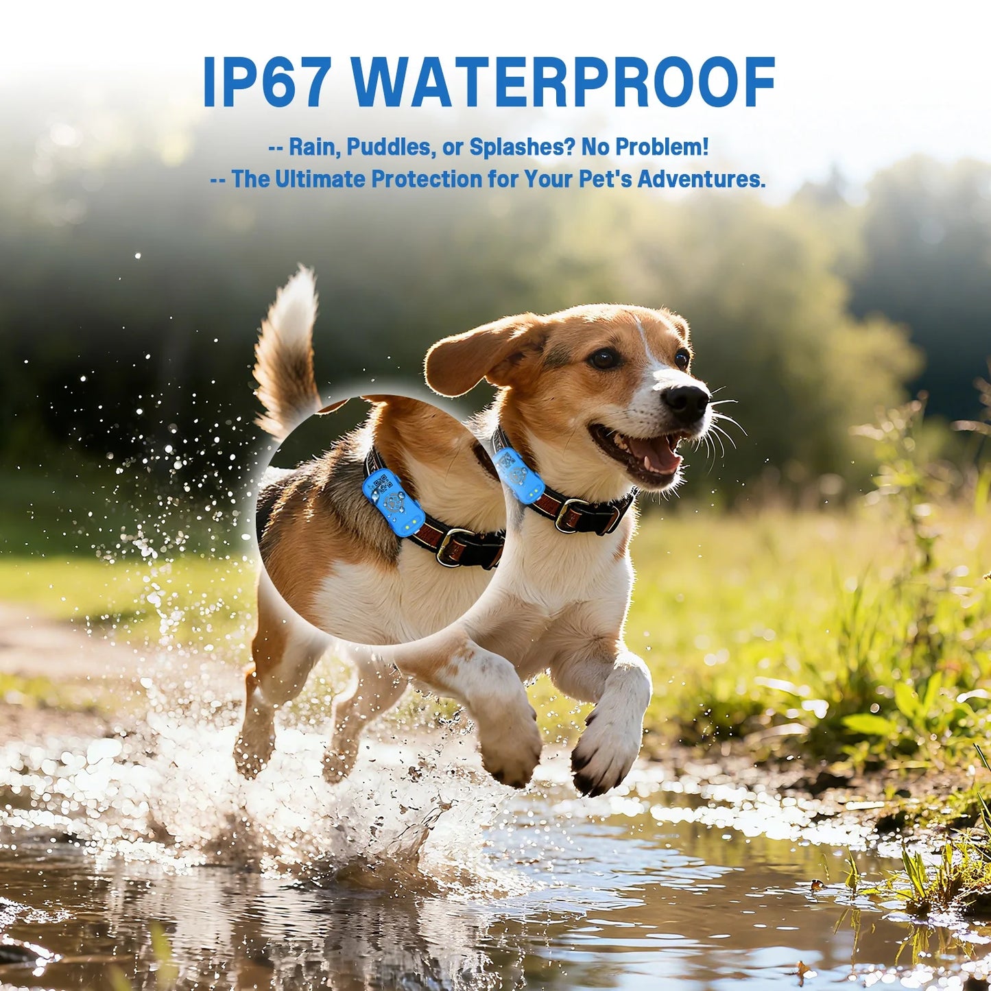 Pet Anti-Lost GPS Tracker Dog Cat Collar Find Device Remote Global Locator IP67 Waterproof User Define Electronic Fence