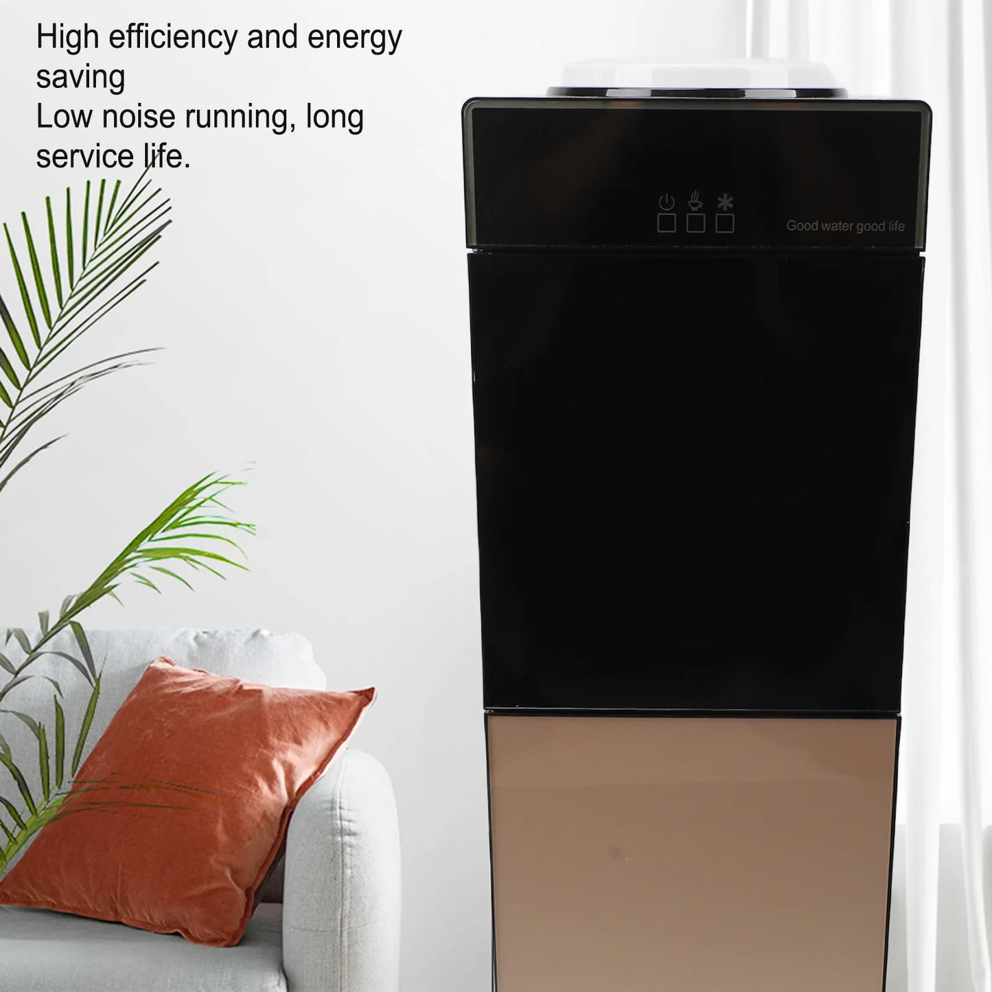 Standing Water Dispenser Top Loading Hot and Cold Water Dispenser Water Cooler for Home  Floor Standing Water Dispenser