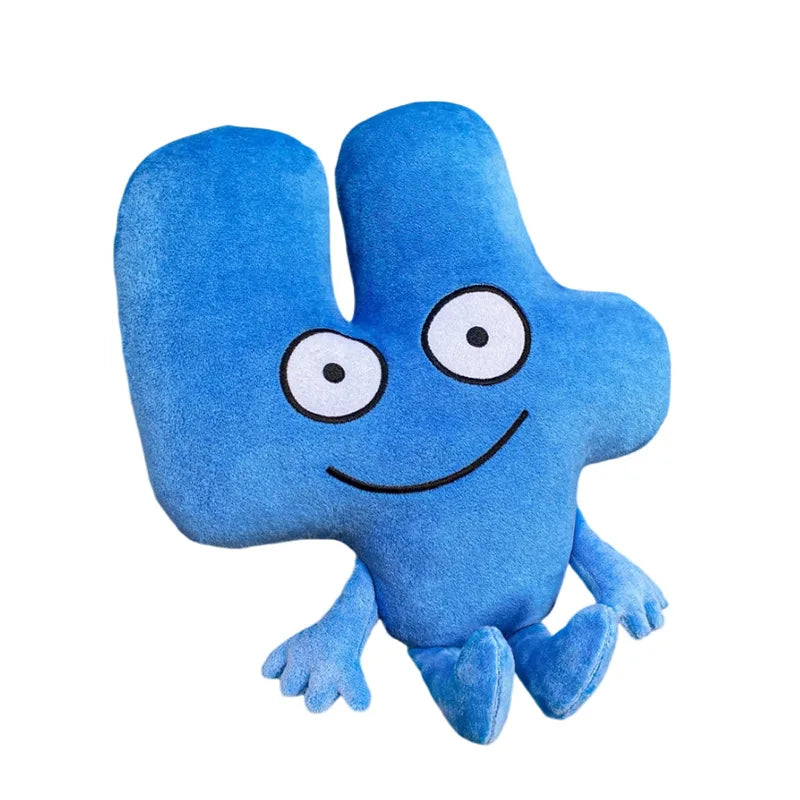 BFDI Battle For Dream Island Plush Toy Anime Peripherals Soft Doll Collection Room Decoration Toy Kid Birthday Gifts 2025 New