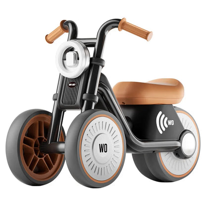 Balance Bike Toddler Ages 2 5 Music Unisex Three Wheel No Pedals Learning Three Wheeled Baby Balance Bike The Walker No Pedals