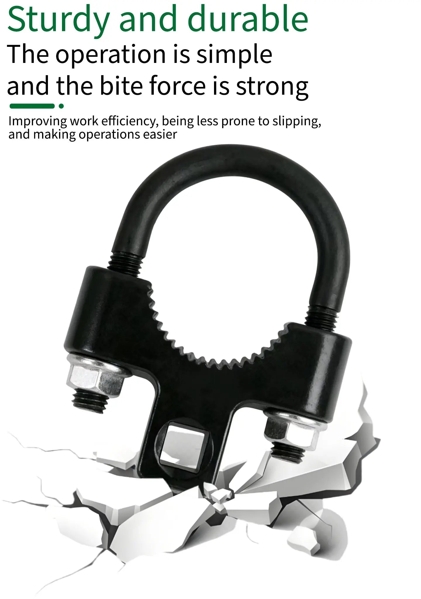 3/8 Inch Inner Tie Rod Removal Tool, Car Steering Ball Joint Disassembly Maintenance Tool, Professional Auto Repair Tool