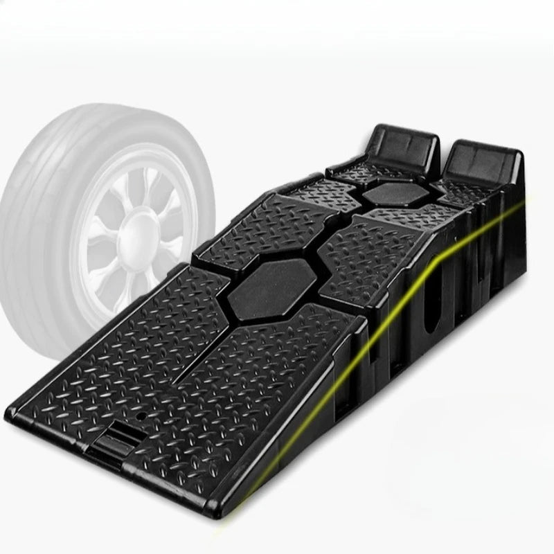 Car Maintenance Ramp Bracket Anti-skid Plastic Cars Repair Ramp Plate Ladder Oil Change Ramps Automobiles Maintenance Tools