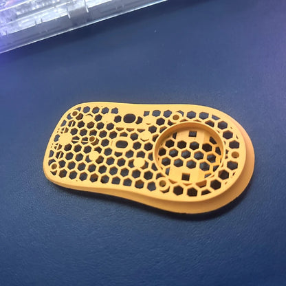 compatible For G PRO X SUPERLIGHT Wireless Mouse Shell - 3D Printed DIY Mini Limited Edition Lightweight Hollow Bottom Case Kit