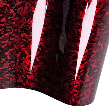 10/20/30/40/50 x 150cm Ultra Glossy Forged Carbon Fiber Vinyl Car Wrap Sticker Film Durable Weatherproof Sticker Easy to Install