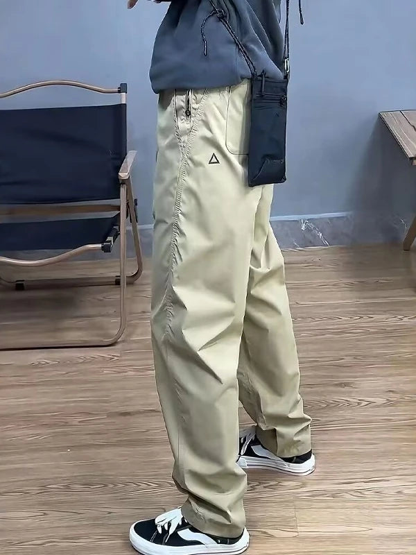 Men's Soft  Climbing Pants Spring Autumn Casual Workwear Outdoor Mountain Climbing Trousers Waterproof Windproof Straigh...