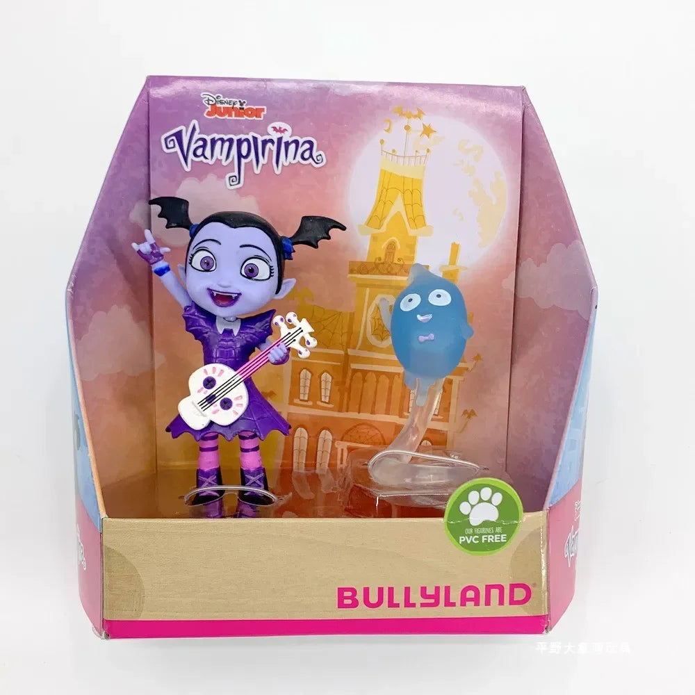 Cartoon Rapunzel Vampire Chameleon Model Toys Bullyland Desktop Decor Collection Ornaments Cartoon Characters Dolls Kid Gift