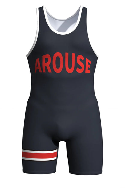 Men's shapewear, jumpsuit, wrestling suit, vest, sports and fitness training suit, weightlifting suit, high elasticity, slim fit