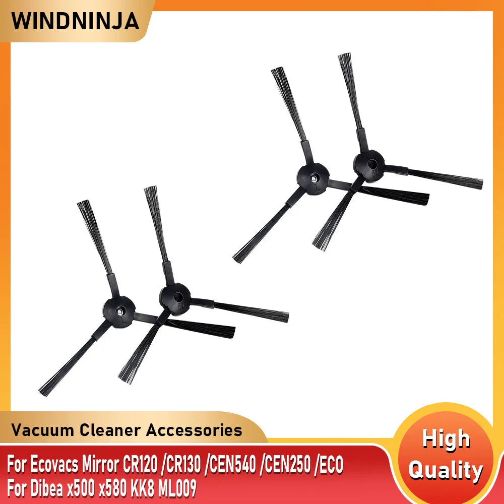 For Ecovacs Mirror CR120/CR130/CEN540/CEN250 For Dibea x500 x580 KK8 ML009 For Ilife V5 V5s V3 V3s V5 A4 Vacuum Side Brush Parts